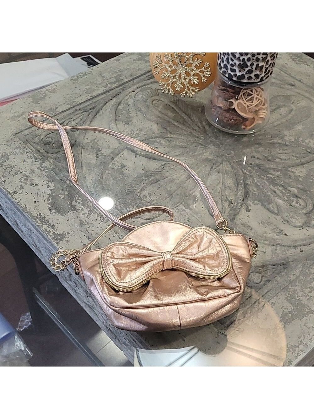 Betsy JOHNSON BOW CROSSBOSY BAG NEW